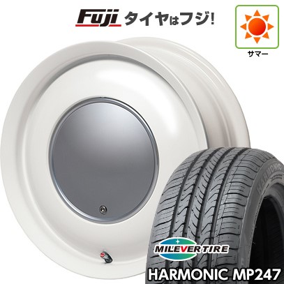 【新品 軽自動車】エブリイワゴン 夏タイヤ ホイール4本セット 165/50R15 ミレバー ハーモニック MP247(限定) ハートボイス ラブリースイートレーベル アナム 5J 15インチ(送料無料)|フジコーポレーション
