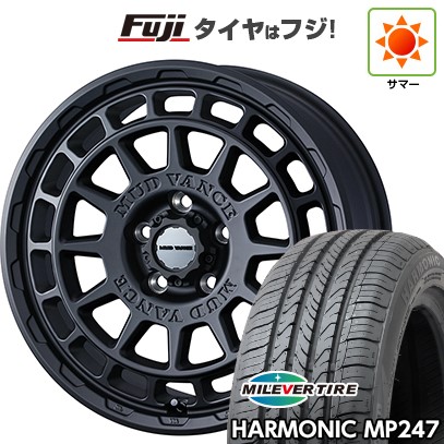 【新品】ヤリスクロス 夏タイヤ ホイール4本セット 205/65R16 ミレバー ハーモニック MP247(限定) WEDS ウェッズアドベンチャー マッドヴァンス X タイプF 7J 16インチ(送料無料)