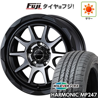 【新品】ヤリスクロス 夏タイヤ ホイール4本セット 205/65R16 ミレバー ハーモニック MP247(限定) WEDS ウェッズアドベンチャー マッドヴァンス 06 7J 16インチ(送料無料)