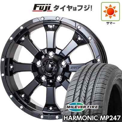 【新品】ヤリスクロス 夏タイヤ ホイール4本セット 205/65R16 ミレバー ハーモニック MP247(限定) トライスター MKW MK-46 7J 16インチ(送料無料)