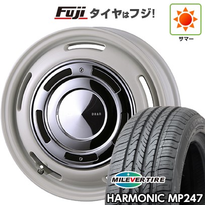 【新品 軽自動車】エブリイワゴン 夏タイヤ ホイール4本セット 165/50R15 ミレバー ハーモニック MP247(限定) クリムソン ディーン クロスカントリー 4.5J 15インチ(送料無料)|フジコーポレーション