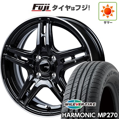 【新品】シエンタ 2022- 夏タイヤ ホイール4本セット 195/55R16 ミレバー ハーモニック MP270(限定) モンツァ JPスタイル R52 6.5J 16インチ(送料無料)|フジコーポレーション