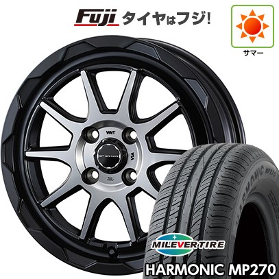 【新品】シエンタ 2022- 夏タイヤ ホイール4本セット 195/55R16 ミレバー ハーモニック MP270(限定) WEDS ウェッズアドベンチャー マッドヴァンス 06 6J 16インチ(送料無料)