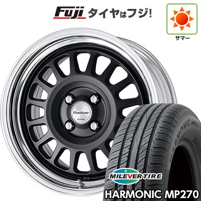 【新品国産車用4穴100】 夏タイヤ ホイール4本セット 195/55R16 ミレバー ハーモニック MP270(限定) WORK ワーク シーカー FD 6J 16インチ(送料無料)｜フジコーポレーション