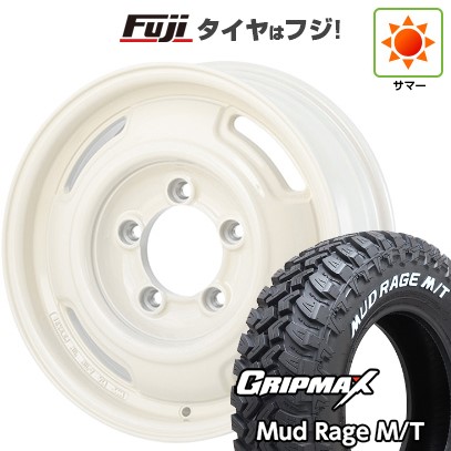 【新品】ジムニーシエラ/ジムニーノマド 夏タイヤ ホイール4本セット 195/80R15 96 Q グリップマックス マッドレイジM/T RWL(限定) アピオ ワイルドボア SR+ 6J 15インチ(送料無料)