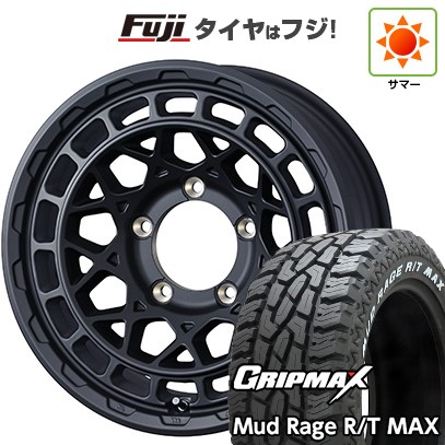 【新品】ジムニー 夏タイヤ ホイール4本セット 185/85R16 グリップマックス マッドレイジR/T MAX RWL(限定2024年製) WEDS ウェッズアドベンチャー マッドヴァンス X タイプM 5.5J 16インチ(送料無料)｜フジコーポレーション