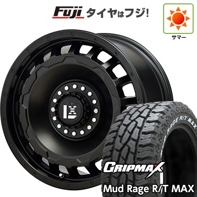 【新品】ジムニー 夏タイヤ ホイール4本セット 185/85R16 グリップマックス マッドレイジR/T MAX RWL(限定2024年製) オフビート レクセル スワッガー 5.5J 16インチ(送料無料)