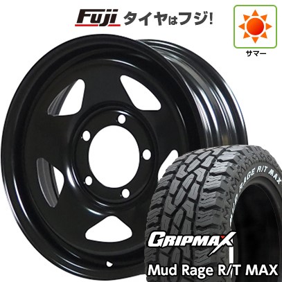 【新品】ジムニー 夏タイヤ ホイール4本セット 185/85R16 グリップマックス マッドレイジR/T MAX RWL(限定2024年製) コーリン オールドカントリー 2 5.5J 16インチ(送料無料)｜フジコーポレーション
