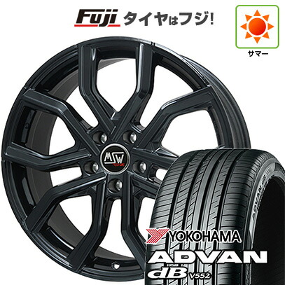 【新品】レクサスNX 2021/11- 夏タイヤ ホイール4本セット 235/50R20 ヨコハマ アドバン dB V552 MSW by OZ Racing MSW 41(グロスブラック) 20インチ(送料無料)