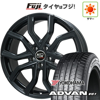 【新品】レクサスNX 2021/11- 夏タイヤ ホイール4本セット 235/50R20 ヨコハマ アドバン V61 MSW by OZ Racing MSW 41(グロスブラック) 20インチ(送料無料)