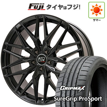 【新品】レクサスNX 2021/11- 夏タイヤ ホイール4本セット 235/50R20 グリップマックス シュアグリップ PRO SPORT BSW（限定） MSW by OZ Racing MSW 50(グロスブラック) 20インチ(送料無料)