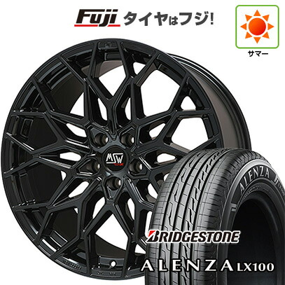 【新品】レクサスNX 2021/11- 夏タイヤ ホイール4本セット 235/50R20 ブリヂストン アレンザ LX100 MSW by OZ Racing MSW 51(グロスブラック) 20インチ(送料無料)|フジコーポレーション
