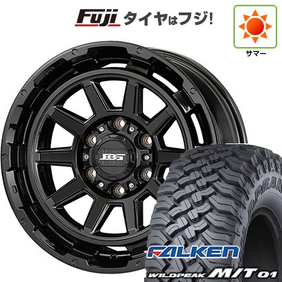 【新品国産車用6穴139.7】 夏タイヤ ホイール4本セット 285/70R17 ファルケン ワイルドピーク M/T01 コーセイ ボトムガルシア ディグレ 8J 17インチ(送料無料)