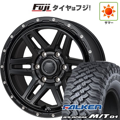 【新品】プラド/ハイラックス 夏タイヤ ホイール4本セット 265/70R17 ファルケン ワイルドピーク M/T01 モンツァ HI-BLOCK エルデ 8J 17インチ(送料無料)|フジコーポレーション