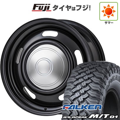 【新品】ジムニー 夏タイヤ ホイール4本セット 185/85R16 ファルケン ワイルドピーク M/T01 コーリン オールドカントリー 5.5J 16インチ(送料無料)