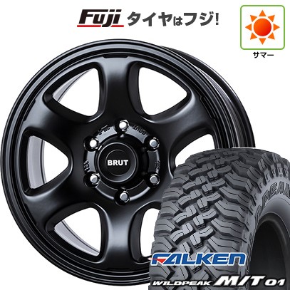 【新品】ランクル250 夏タイヤ ホイール4本セット 265/70R17 ファルケン ワイルドピーク M/T01 トライスター BRUT BR-44 7.5J 17インチ(送料無料)