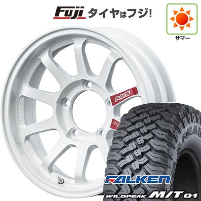 【新品】ジムニー 夏タイヤ ホイール4本セット 185/85R16 ファルケン ワイルドピーク M/T01 RAYS レイズ A LAP-J PRO 5J 16インチ(送料無料)｜フジコーポレーション
