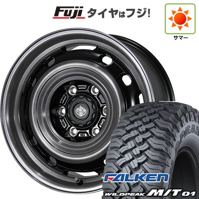 【新品国産車用6穴139.7】 夏タイヤ ホイール4本セット 285/70R17 ファルケン ワイルドピーク M/T01 トピー ランドフット XFG 数量限定 8J 17インチ(送料無料)