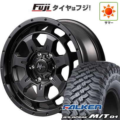【新品】プラド/ハイラックス 夏タイヤ ホイール4本セット 265/70R17 ファルケン ワイルドピーク M/T01 MID WHEELS NITRO POWER M7 ファランクス 7.5J 17インチ(送料無料)｜フジコーポレーション