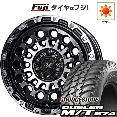 【新品】ジムニー 夏タイヤ ホイール4本セット 185/85R16 ブリヂストン デューラー M/T674 共豊 PPX GX14 5.5J 16インチ(送料無料)