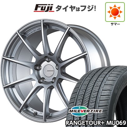 【新品国産車用5穴114.3】 夏タイヤ ホイール4本セット 235/50R18 ミレバー レンジツアープラスMU069（限定） ブリヂストン ポテンザ SW010 8J 18インチ(送料無料)