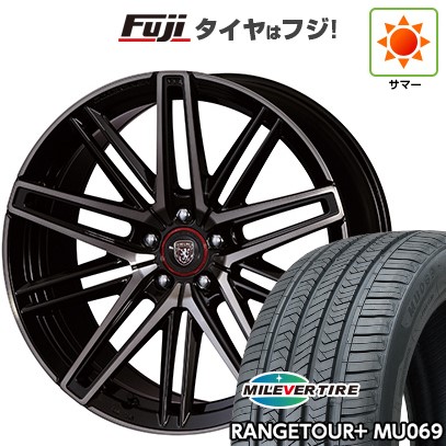 【新品】クラウンセダン 夏タイヤ ホイール4本セット 245/45R20 ミレバー レンジツアープラスMU069（限定） クリムソン クラブリネア カッサーノ FF 20インチ(送料無料)