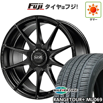 【新品国産車用5穴114.3】 夏タイヤ ホイール4本セット 235/50R18 ミレバー レンジツアープラスMU069（限定） OZ フォーミュラHLT 8J 18インチ(送料無料)