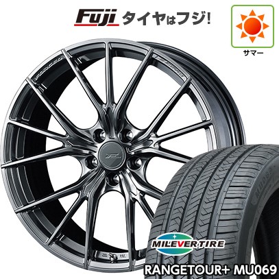 【新品国産車用5穴114.3】 夏タイヤ ホイール4本セット 245/35R21 ミレバー レンジツアープラスMU069(限定) WEDS ウェッズ F-ZERO FZ-1 9J 21インチ(送料無料)|フジコーポレーション