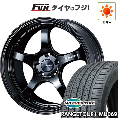 【新品国産車用5穴114.3】 夏タイヤ ホイール4本セット 235/40R19 ミレバー レンジツアープラスMU069(限定) WEDS ウェッズスポーツ RN-05M 8J 19インチ(送料無料)|フジコーポレーション