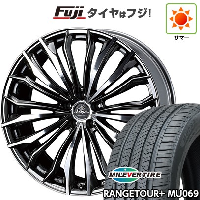 【新品国産車用5穴114.3】 夏タイヤ ホイール4本セット 235/40R19 ミレバー レンジツアープラスMU069（限定） WEDS ウェッズ クレンツェ フェルゼン 358EVO 8J 19インチ(送料無料)