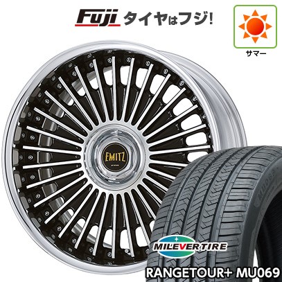 【新品国産車用5穴114.3】 夏タイヤ ホイール4本セット 235/40R19 ミレバー レンジツアープラスMU069（限定） WORK ワーク イミッツ 8J 19インチ(送料無料)