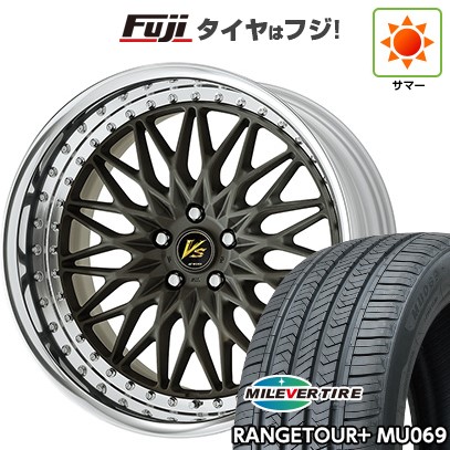【新品国産車用5穴114.3】 夏タイヤ ホイール4本セット 235/40R19 ミレバー レンジツアープラスMU069（限定） WORK ワーク VS VS-XV 8.5J 19インチ(送料無料)