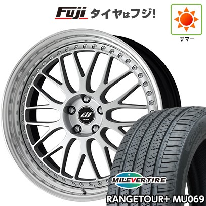 【新品国産車用5穴114.3】 夏タイヤ ホイール4本セット 235/40R19 ミレバー レンジツアープラスMU069（限定） WORK ワーク ジスタンス W10M 8.5J 19インチ(送料無料)