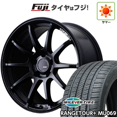 【新品国産車用5穴114.3】 夏タイヤ ホイール4本セット 225/65R17 ミレバー レンジツアープラスMU069(限定) SSR GT GTV02 7J 17インチ(送料無料)|フジコーポレーション