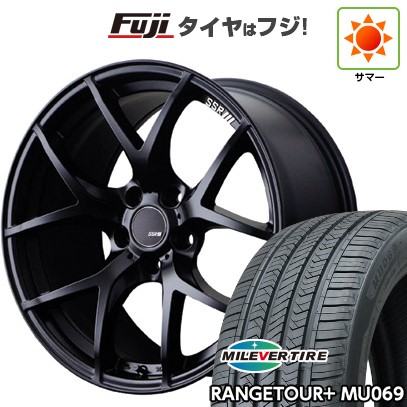 【新品国産車用5穴114.3】 夏タイヤ ホイール4本セット 225/65R17 ミレバー レンジツアープラスMU069(限定) SSR GT GTV03 7J 17インチ(送料無料)｜フジコーポレーション