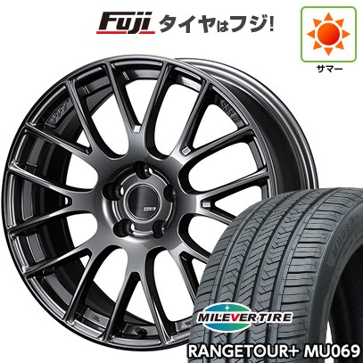 【新品国産車用5穴114.3】 夏タイヤ ホイール4本セット 225/65R17 ミレバー レンジツアープラスMU069(限定) SSR GT GTV04 7J 17インチ(送料無料)|フジコーポレーション