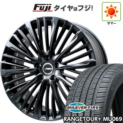 【新品国産車用5穴114.3】 夏タイヤ ホイール4本セット 235/60R18 ミレバー レンジツアープラスMU069（限定） プレミックス MER-X 8J 18インチ(送料無料)