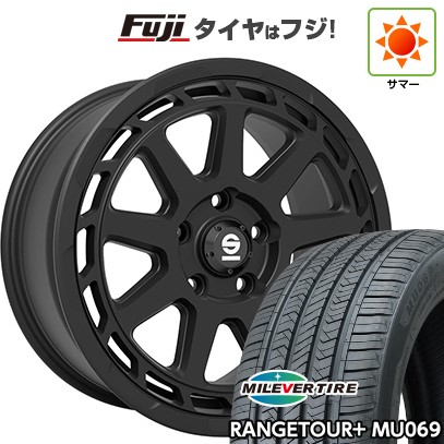 【新品国産車用5穴114.3】 夏タイヤ ホイール4本セット 225/65R17 ミレバー レンジツアープラスMU069(限定) OZ SPARCO グラベル 17インチ(送料無料)｜フジコーポレーション
