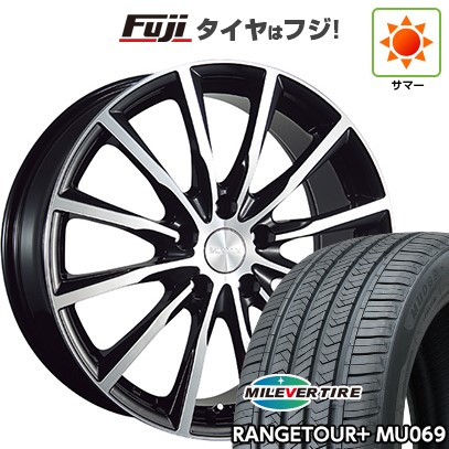【新品国産車用5穴114.3】 夏タイヤ ホイール4本セット 235/60R18 ミレバー レンジツアープラスMU069（限定） ブリヂストン バルミナ A12 7.5J 18インチ(送料無料)