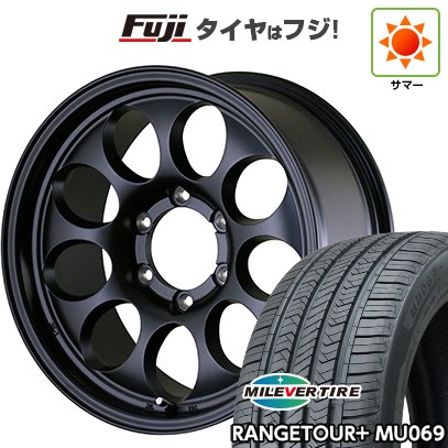【新品】プラド/ハイラックス 夏タイヤ ホイール4本セット 265/65R17 ミレバー レンジツアープラスMU069（限定） ドゥオール アルジェノン フェニーチェ クロスXC9 8J 17インチ(送料無料)｜フジコーポレーション