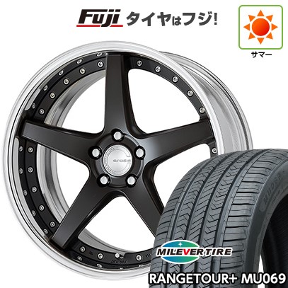 【新品国産車用5穴114.3】 夏タイヤ ホイール4本セット 245/35R21 ミレバー レンジツアープラスMU069（限定） WORK ワーク グノーシスCV CVF 9J 21インチ(送料無料)