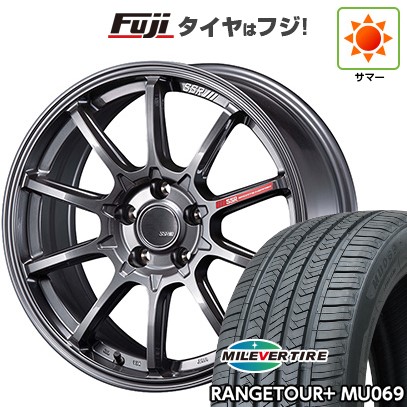 【新品国産車用5穴114.3】 夏タイヤ ホイール4本セット 225/65R17 ミレバー レンジツアープラスMU069(限定) SSR GT GTV05 7J 17インチ(送料無料)|フジコーポレーション