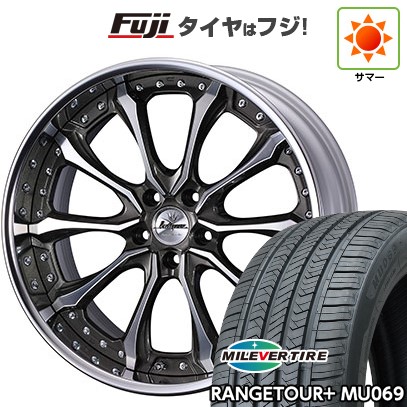 【新品国産車用5穴114.3】 夏タイヤ ホイール4本セット 235/40R19 ミレバー レンジツアープラスMU069(限定) WEDS ウェッズ クレンツェ ヴェルサム 8.5J 19インチ(送料無料)|フジコーポレーション