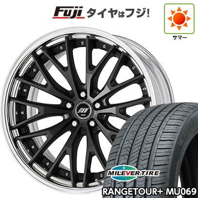 【新品国産車用5穴114.3】 夏タイヤ ホイール4本セット 245/45R20 ミレバー レンジツアープラスMU069(限定) WORK ワーク ジースト STX 8.5J 20インチ(送料無料)|フジコーポレーション