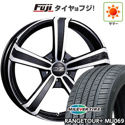 【新品国産車用5穴114.3】 夏タイヤ ホイール4本セット 245/45R20 ミレバー レンジツアープラスMU069（限定） OZ モンテカルロHLT【限定】 8.5J 20インチ(送料無料)｜フジコーポレーション