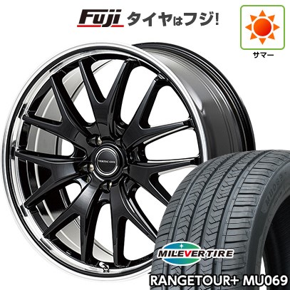 【新品国産車用5穴114.3】 夏タイヤ ホイール4本セット 225/65R17 ミレバー レンジツアープラスMU069(限定) MID WHEELS エグゼ7 7J 17インチ(送料無料)