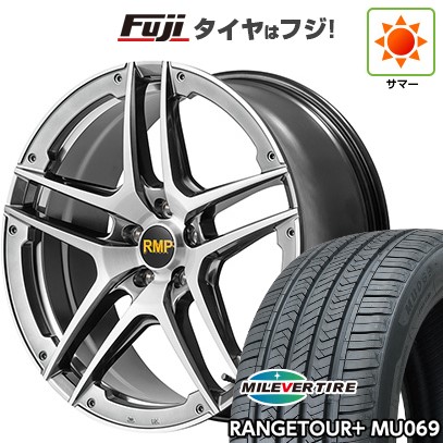 【新品国産車用5穴114.3】 夏タイヤ ホイール4本セット 235/40R19 ミレバー レンジツアープラスMU069(限定) MID WHEELS MID EXCLUSIVE 025SV 8J 19インチ(送料無料)|フジコーポレーション