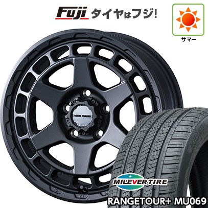 【新品国産車用5穴114.3】 夏タイヤ ホイール4本セット 225/65R17 ミレバー レンジツアープラスMU069(限定) WEDS ウェッズアドベンチャー マッドヴァンス X タイプS 7J 17インチ(送料無料)