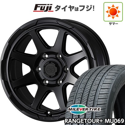 【新品】プラド/ハイラックス 夏タイヤ ホイール4本セット 265/65R17 ミレバー レンジツアープラスMU069（限定） WEDS ウェッズアドベンチャー スタットベルク 8J 17インチ(送料無料)