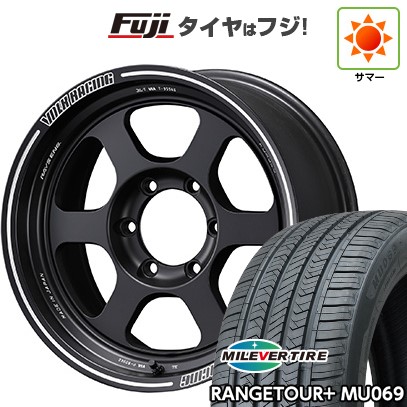 【新品】プラド/ハイラックス 夏タイヤ ホイール4本セット 265/65R17 ミレバー レンジツアープラスMU069（限定） RAYS レイズ ボルクレーシング TE37XT 8J 17インチ(送料無料)